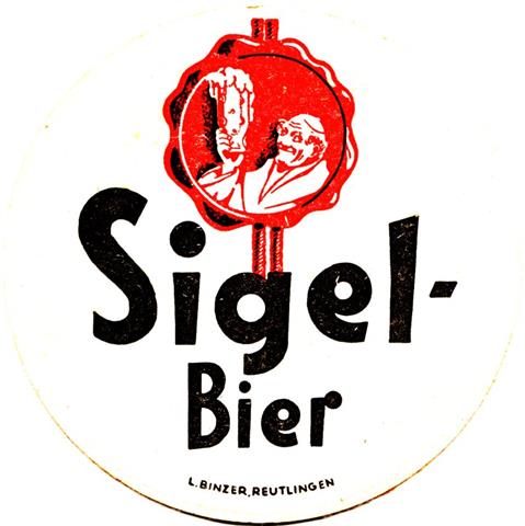 pfullingen rt-bw sigel rund 1a (215-sigel bier-schwarzrot)